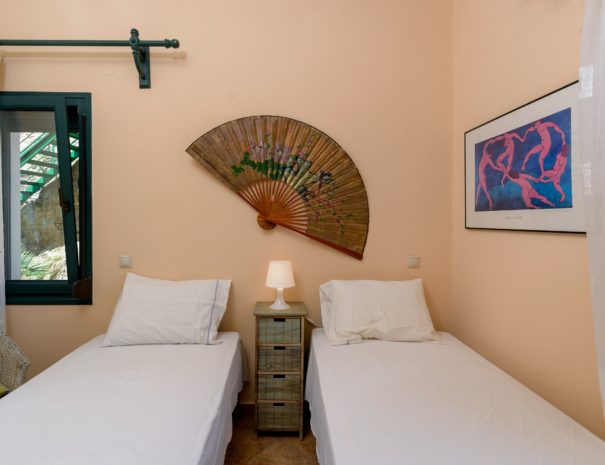 Best View Mountain Villa Chania- villa 67 bedroom single beds general