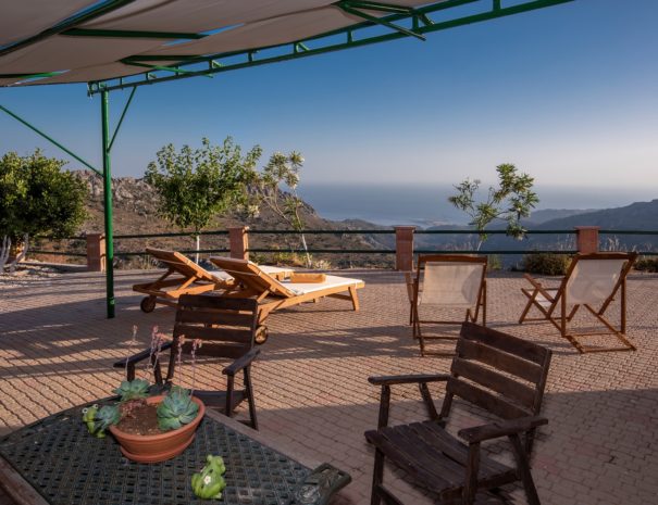 Best View Mountain Villa Chania- villa 84 best amazing view