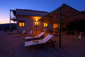 best view mountain villa night