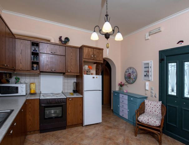 Best View Mountain Villa Chania- villa 69 kitchen fridge